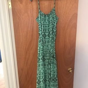 Forever21 silk maxi dress